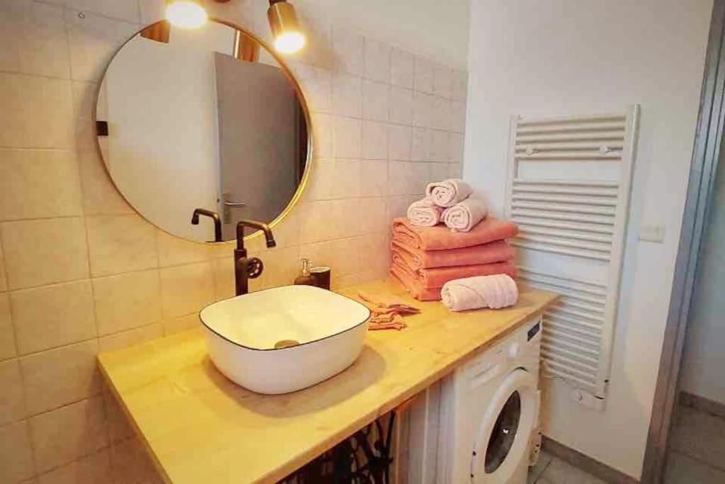 Cocoon'Isle - Jardinet- Jacuzzi Daire LʼIsle-sur-la-Sorgue Dış mekan fotoğraf
